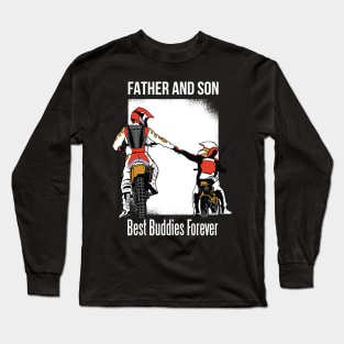 Father and Son, Best Buddies Forever Long Sleeve T-Shirt